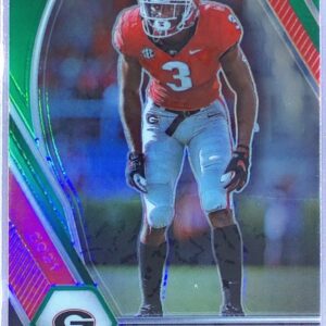 2021 Prizm Draft Picks Tyson Campbell Green RC #155 Bulldogs