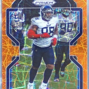 2021 Prizm Jeffery Simmons Orange Lazer #5 Titans