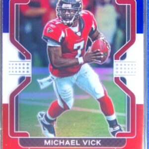 2021 Prizm Michael Vick Red White and Blue #330 Falcons