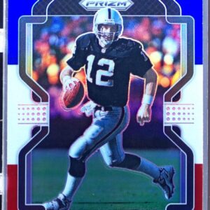 2021 Prizm Rich Gannon Red White and Blue #184 Raiders
