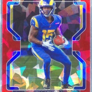 2021 Prizm Tutu Atwell Red Ice RC #350 Rams