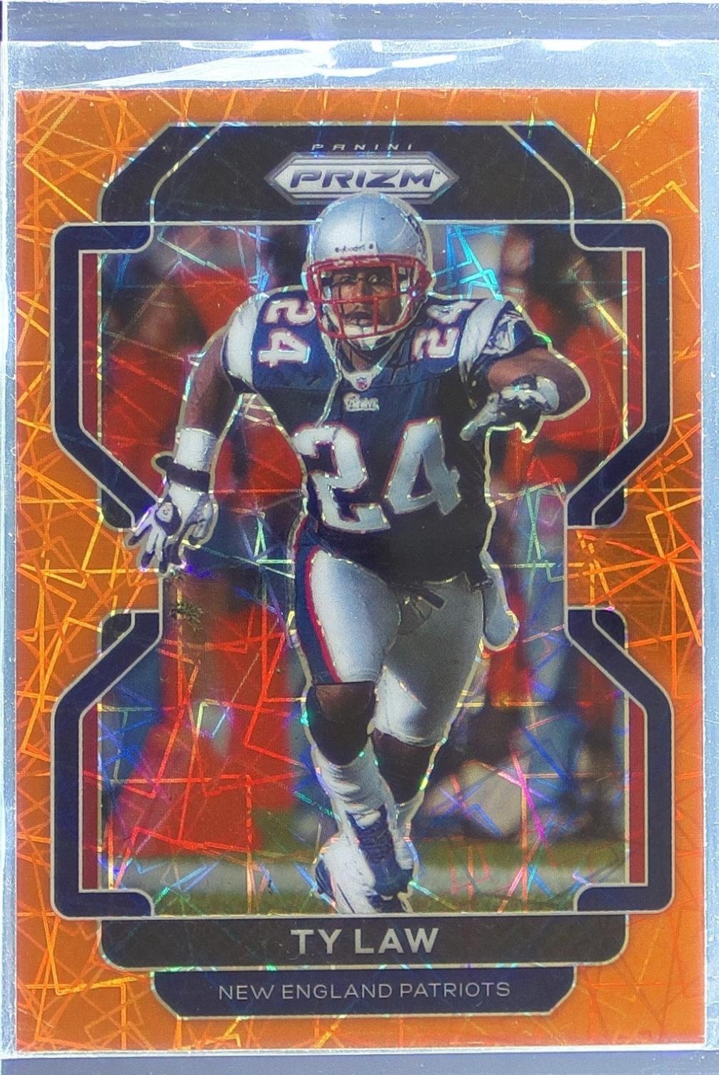 2021 Prizm Ty Law Lazer #103 Patriots