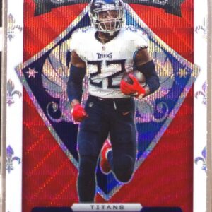 2021 Rookies & Stars Derrick Henry #CR-6 Titans Crusade Red Wave