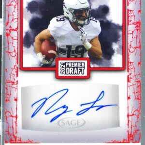 2021 SAGE Premier Draft Riley Lees Auto RC #A165 Wildcats Autographs Red