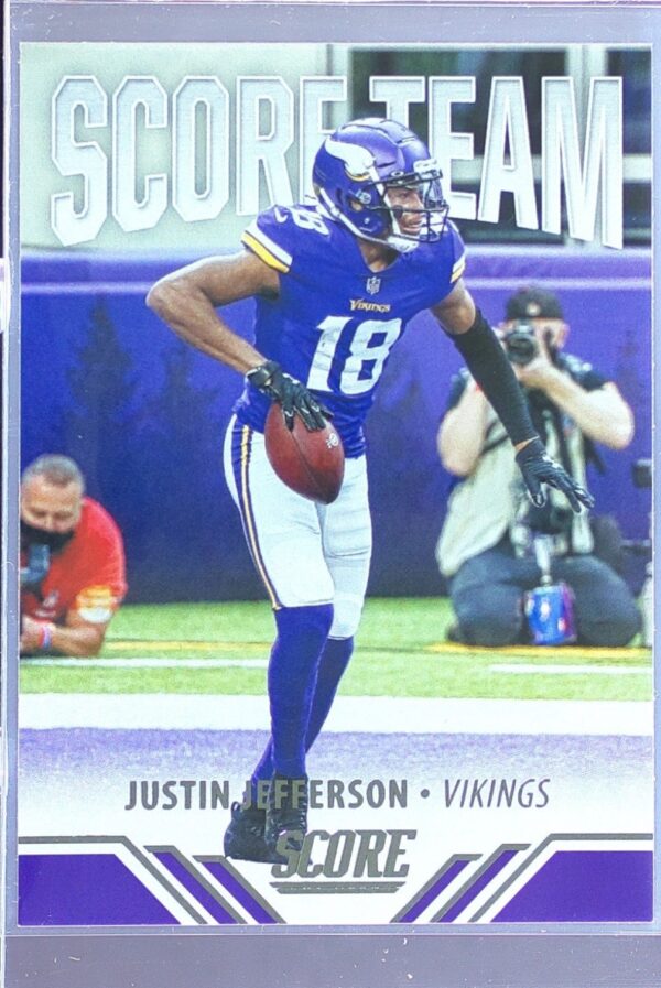 2021 Score Justin Jefferson #ST17 Vikings Score Team