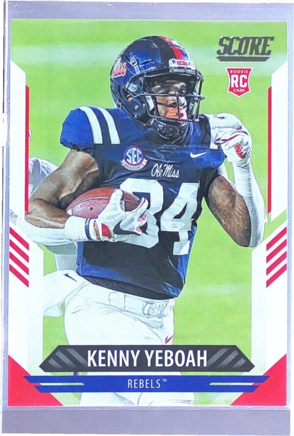 2021 Score Kenny Yeboah RC #390 Rebels
