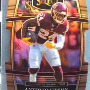 2021 Select Antonio Gibson Copper Prizm Die Cut /199 #34 Team