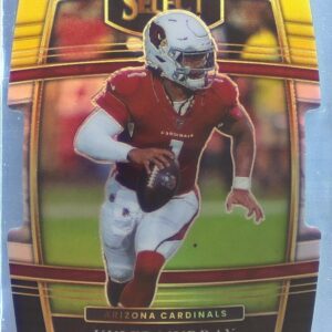 2021 Select Kyler Murray Black and Gold Prizm Die Cut #3 Cardinals