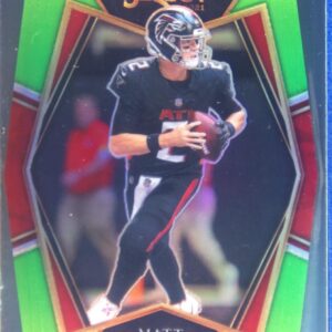 2021 Select Matt Ryan Neon Green Prizm Die Cut /349 #104 Falcons
