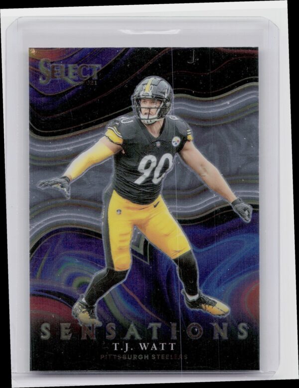 2021 Select T.J. Watt Sensations  #SEN-18 Steelers