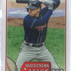 2021 Topps Big League Freddie Freeman #SO-5 Braves Souvenirs