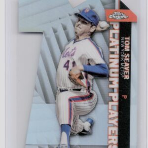 2021 Topps Chrome Update Tom Seaver #CPDC-41 Mets Platinum Player Die Cut