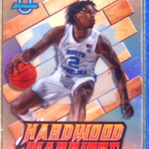 2022-23 Bowman University Best Caleb Love #HW-14 Heels Hardwood Warriors