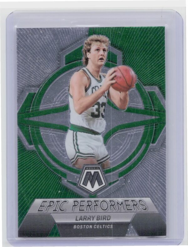 2022-23 Panini Mosaic Larry Bird Epic Performers #17 Celtics