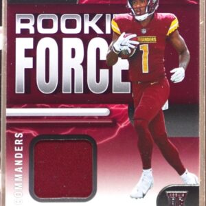 2022 Absolute Jahan Dotson RC JSY #RF-10 Commanders Rookie Force