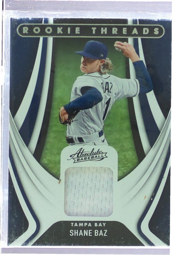 2022 Absolute Shane Baz JSY RC #RT-SB Rays Rookie Threads Retail