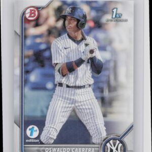 2022 Bowman 1st Edition Oswaldo Cabrera #BPPF-17 Yankees