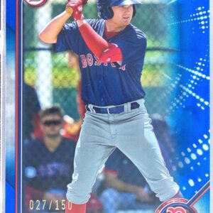 2022 Bowman Blaze Jordan /150 #BP-58 Sox Prospects Blue
