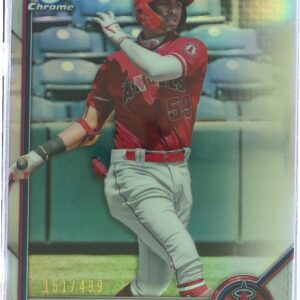 2022 Bowman Chrome Arol Vera /499 #BCP-101 Angels Chrome Prospects Refractor