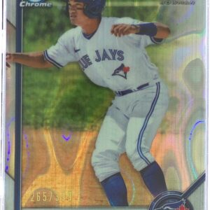 2022 Bowman Chrome Martin Gimenez /399 #BCP-97 Jays Chrome Prospects Lava