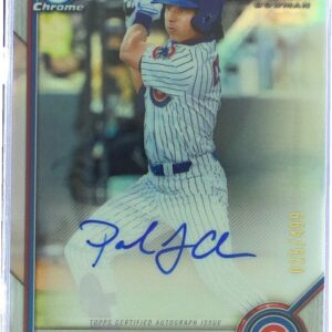 2022 Bowman Chrome Parker Chavers Auto /499 #CPA-PC Prospect Refractor Autograph