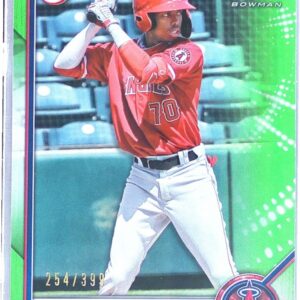 2022 Bowman Denzer Guzman /399 #BP-138 Angels Prospects Neon Green