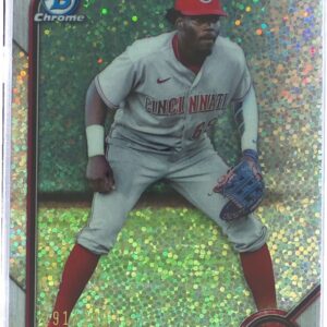 2022 Bowman Jay Allen /299 #BCP-114 Reds Chrome Prospects Speckle Refractors