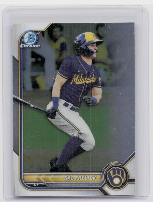2022 Bowman Sal Frelick #BCP-149 Brewers Chrome Prospects