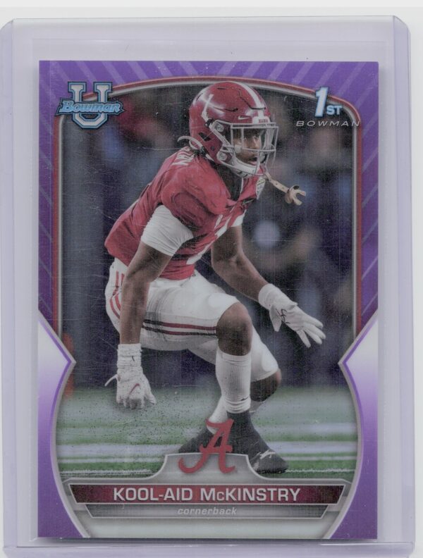 2022 Bowman University Chrome Kool-Aid McKinstry Purple Mini Diamond Refractor S