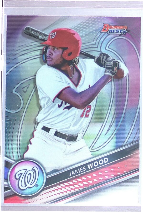 2022 Bowman's Best James Wood #TP-7 Nationals Top Prospects