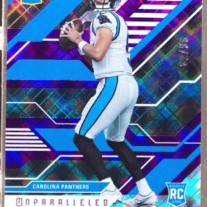 2022 Chronicles Matt Corral RC /99 #UNP-3 Panthers Unparalleled Diamond
