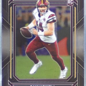 2022 Chronicles Sam Howell RC #PB-10 Commanders Prizm Black