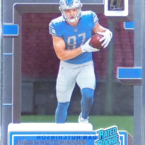 2022 Clearly Donruss Aidan Hutchinson RC #63 Lions