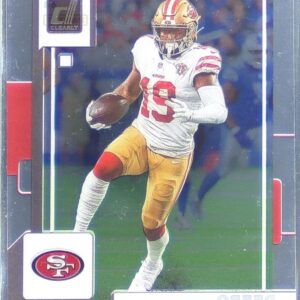 2022 Clearly Donruss Deebo Samuel #44 49ers