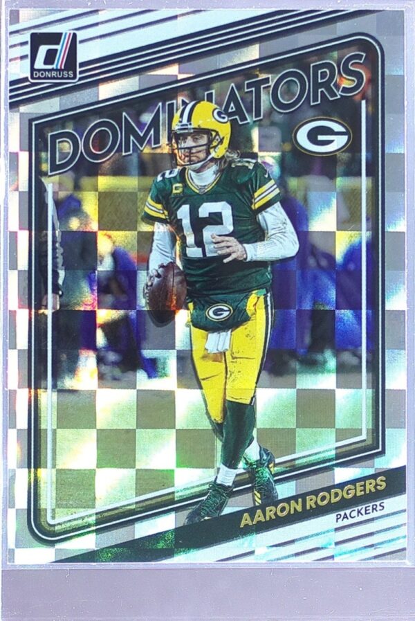 2022 Donruss Aaron Rodgers #D20 Packers Dominators