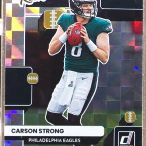 2022 Donruss Carson Strong RC #TR-11 Eagles The Rookies