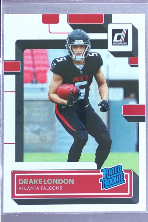2022 Donruss Drake London RC #307 Falcons