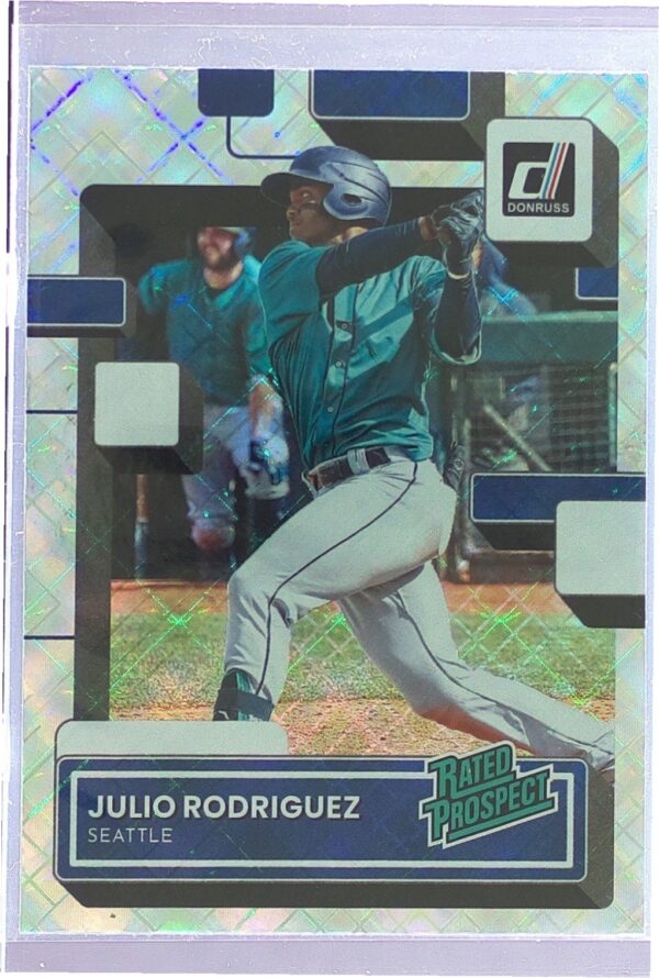 2022 Donruss Julio Rodriguez #RP-1 Mariners Rated Prospects Diamond