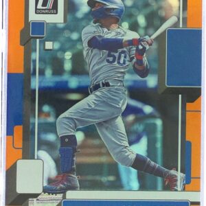 2022 Donruss Mookie Betts Holo Orange #211 Dodgers