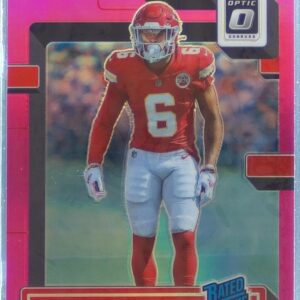 2022 Donruss Optic Bryan Cook Pink RC #272 Chiefs
