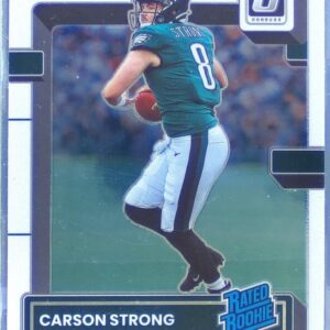 2022 Donruss Optic Carson Strong RC #211 Eagles