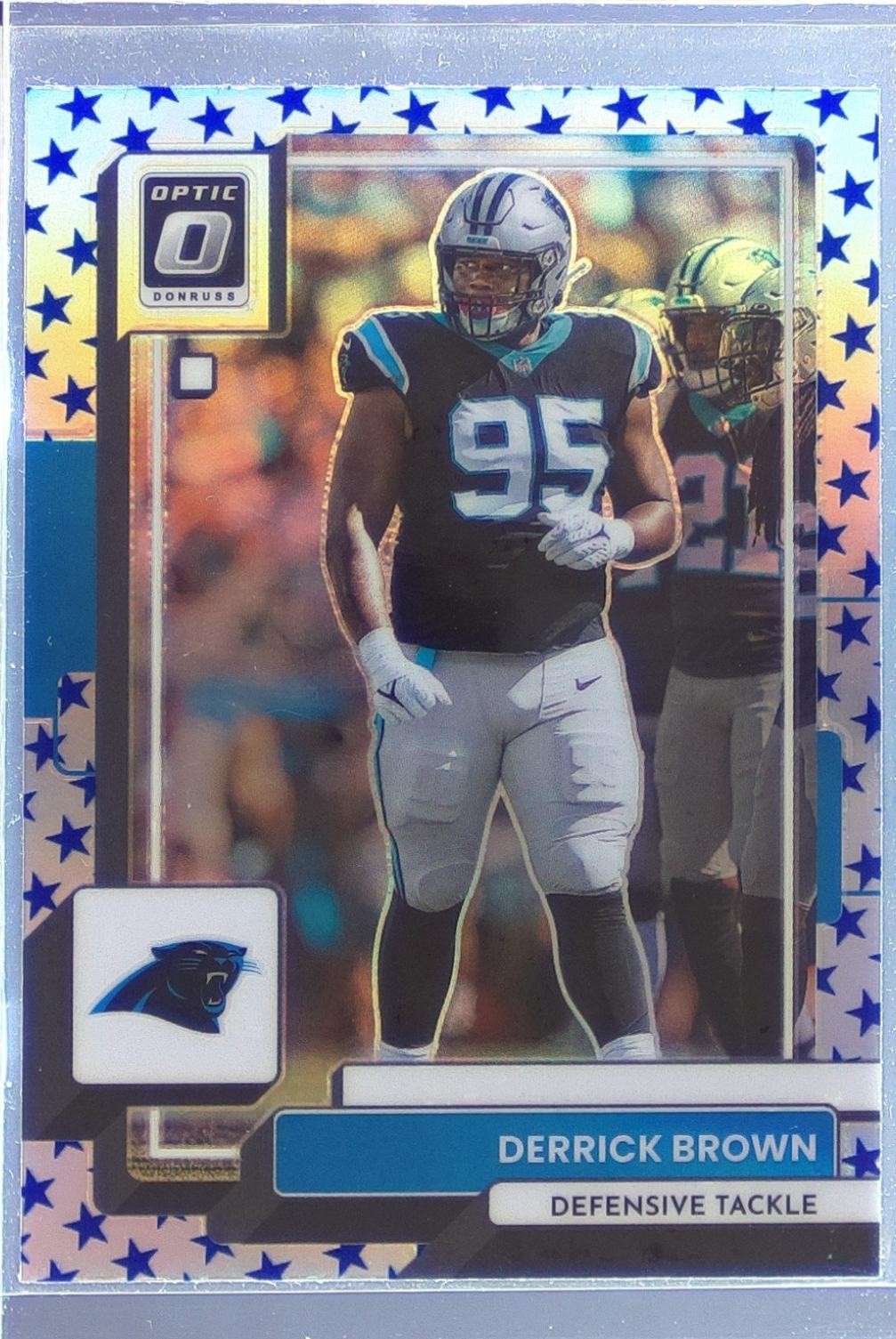2022 Donruss Optic Derrick Brown Stars #31 Panthers