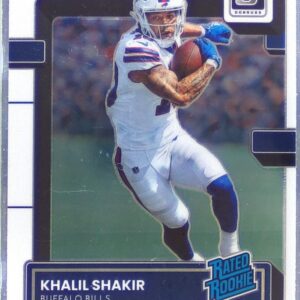 2022 Donruss Optic Khalil Shakir RC #294 Bills