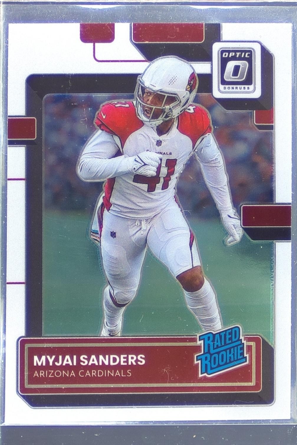 2022 Donruss Optic Myjai Sanders RC #284 Cardinals