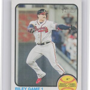 2022 Heritage Riley Game 1 Walk-Off Single #205 Braves