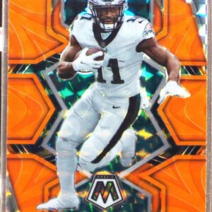 2022 Mosaic A.J. Brown Mosaic Reactive Orange #191 Eagles