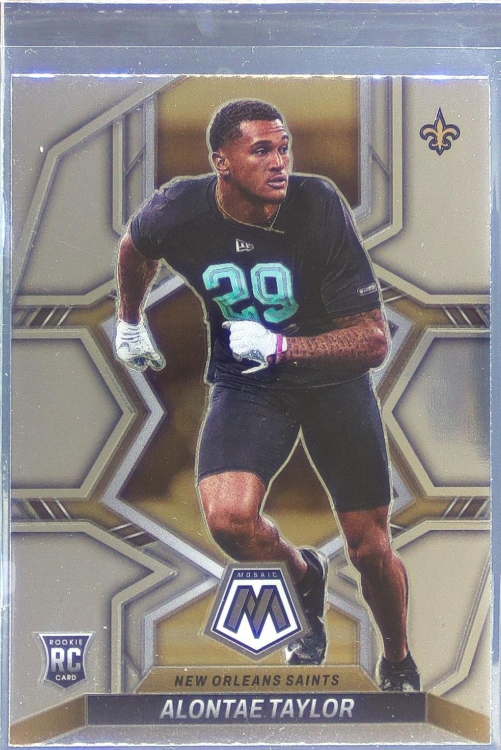 2022 Mosaic Alontae Taylor RC #391 Saints
