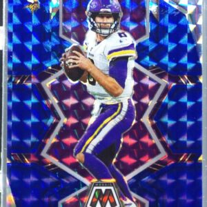 2022 Mosaic Kirk Cousins Mosaic Blue /99 #127 Vikings