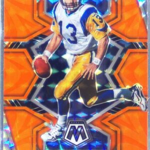 2022 Mosaic Kurt Warner Mosaic Reactive Orange #245 Rams
