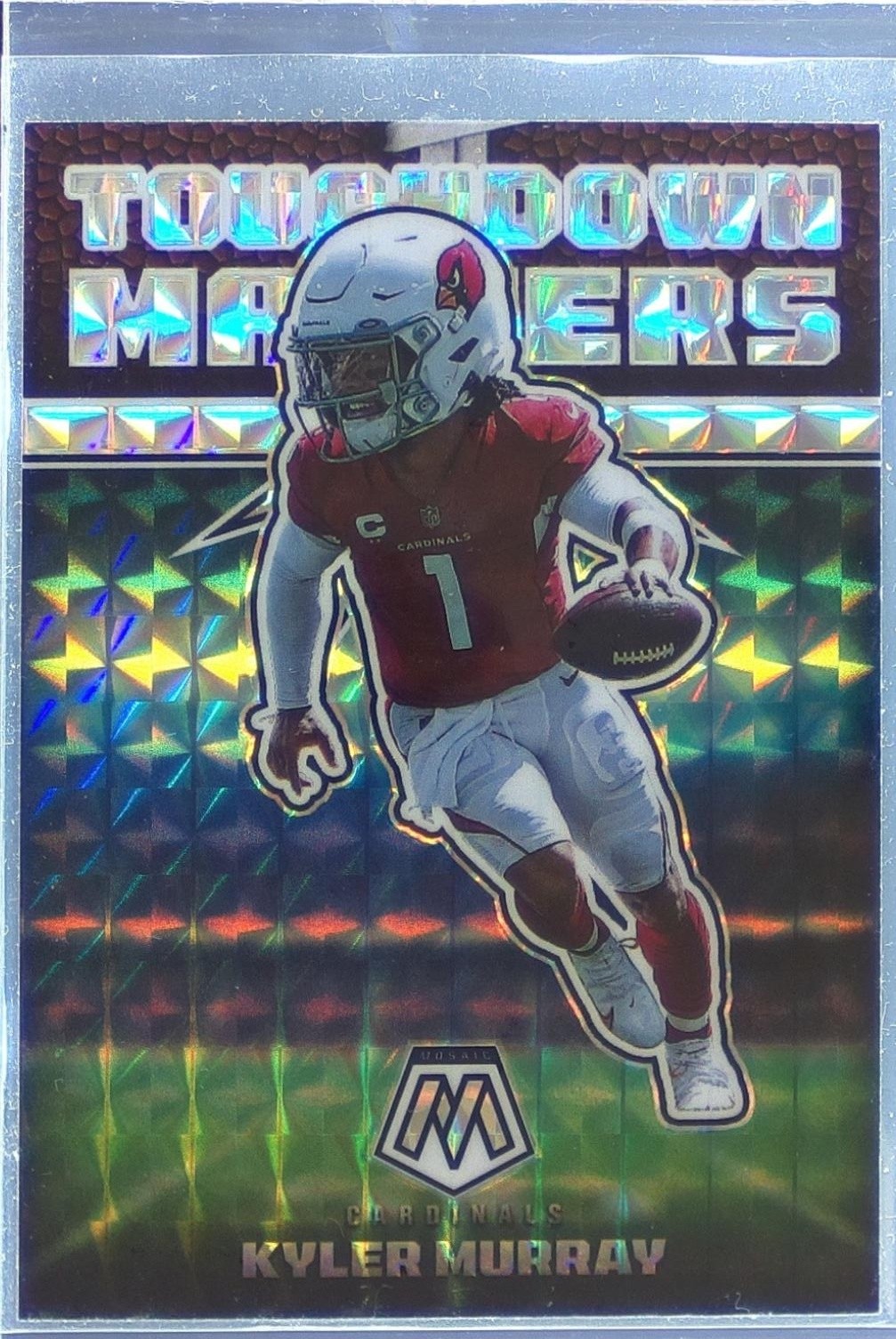2022 Mosaic Kyler Murray #TD-3 Cardinals Touchdown Masters Mosaic